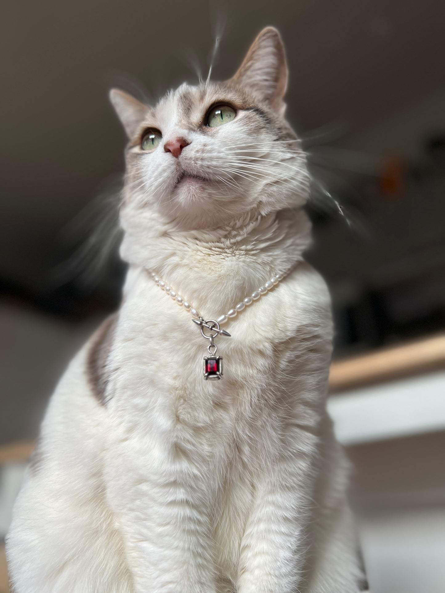 Garnet Nymph Necklace