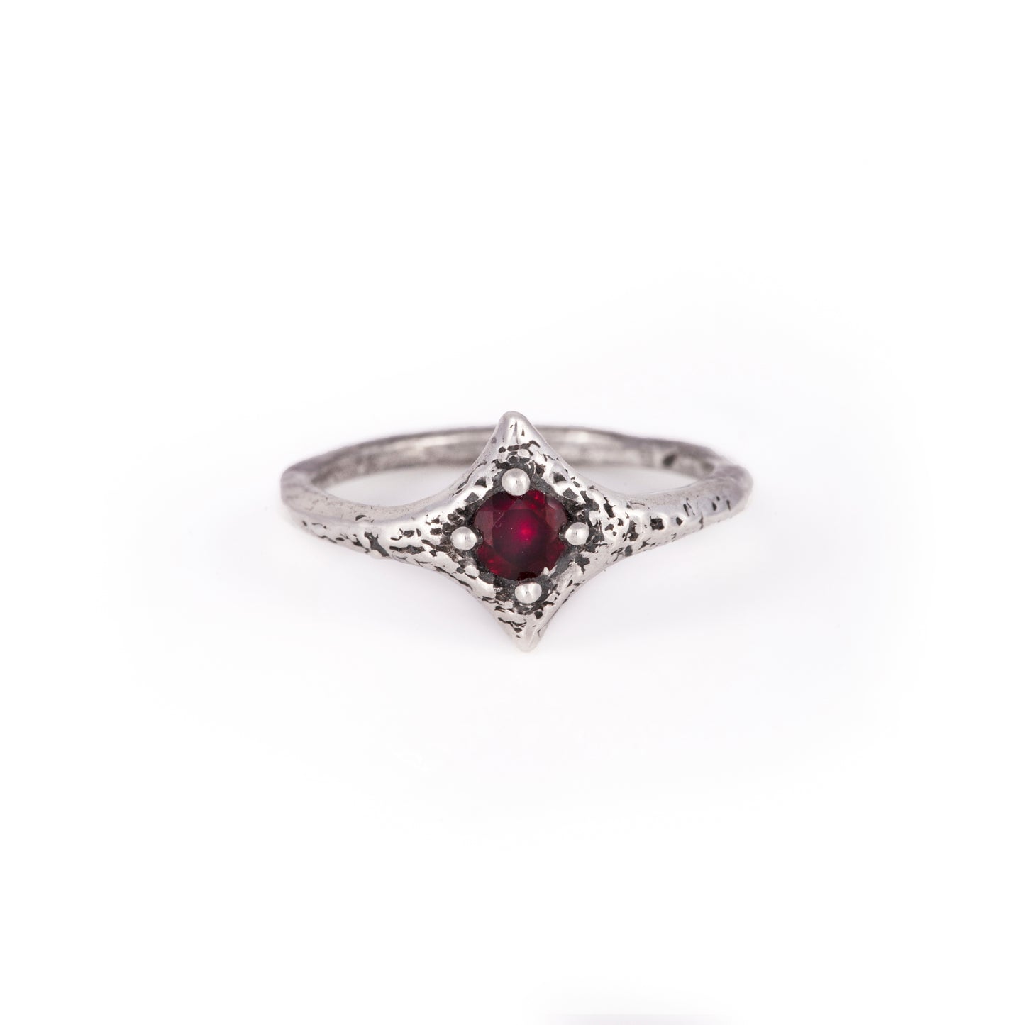 Garnet Pixie Ring